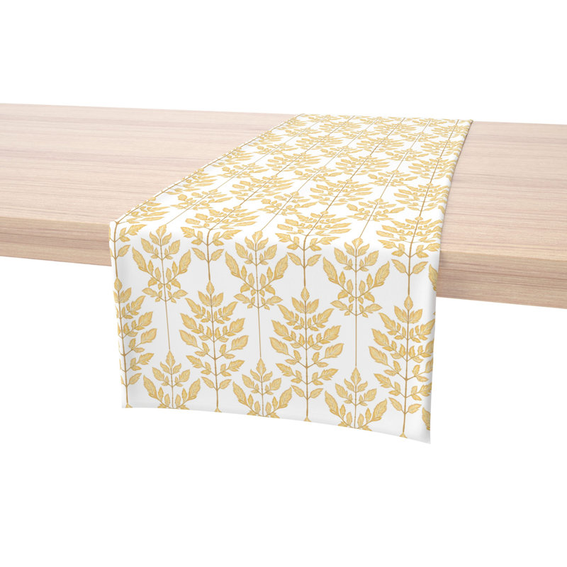 Table Runner, 100% Cotton, Floral 101, 108" x 16"