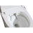 Smart Round Bidet Toilet in Glossy White