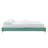 Sutton Performance Velvet Bed Frame-195014844-228178906