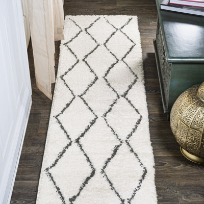 Tapis blanc / gris Schleicher