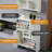 31"Multi-Functional Shoe Cabinet With Wall Cabinet