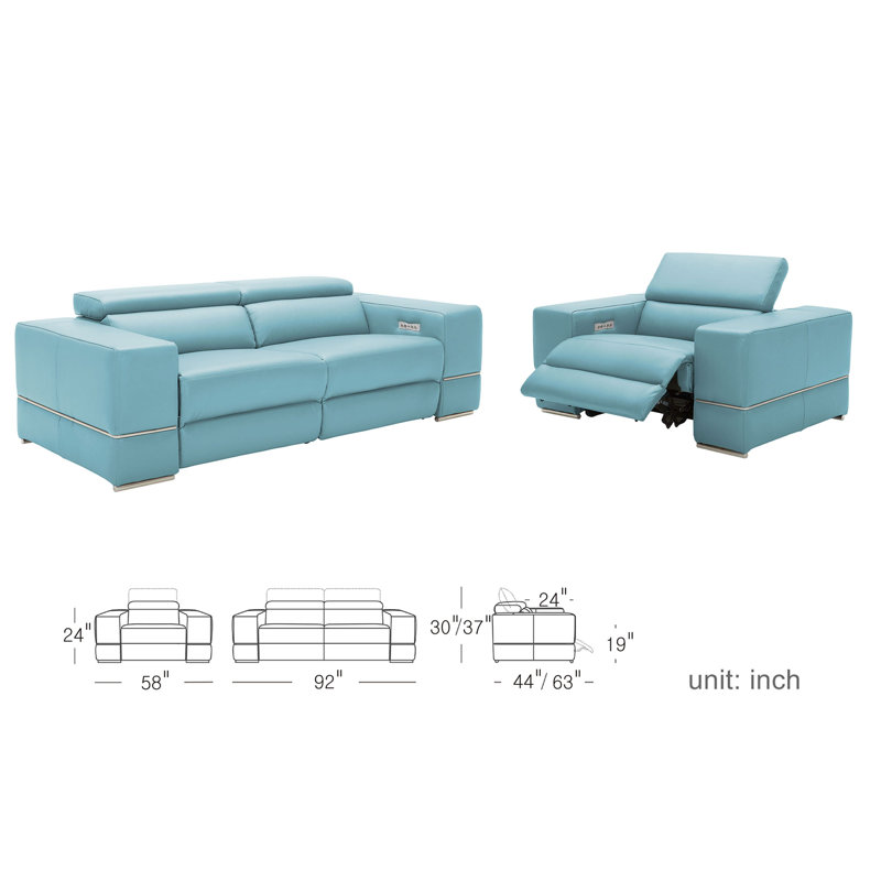 Ensemble de canapé inclinable Atkinson