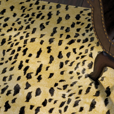 Breanna Hand Tufted Wool Animal Print Indoor Rug