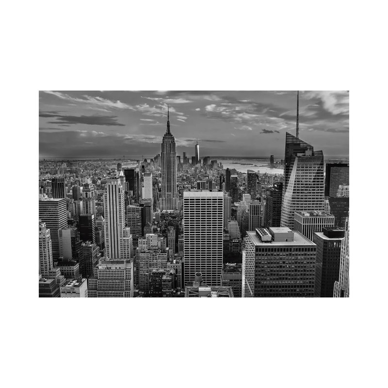NYC Sky View by David Gardiner - Wrapped Canvas Print, 20.32 cm H x 30.48 cm W