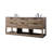 72 " W Freestanding Standard Free Standing 2 Double Vanity Bathroom Vanity With Engineered Marble Top
