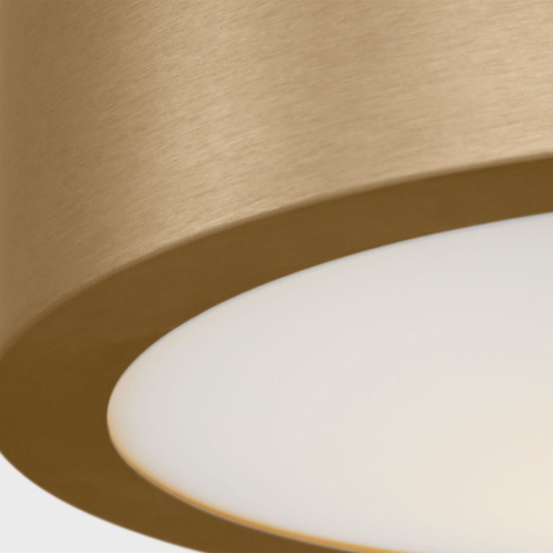 Petit plafonnier Albee de Génération Lighting , Laiton satiné