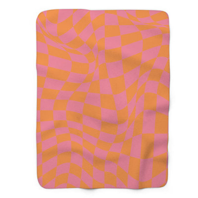 Timky Funky - Couverture Sherpa de qualité supérieure 1 pièce WB_FL_100624_0026