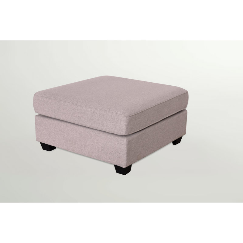 Repose-pieds standard carré Edia de 35,4 po de largeur