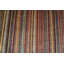 Aryana Wool Striped Area Rug in Red