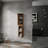 12" Bathroom Side Cabinet, 2-Soft Close Doors, Float Mounting Design, 12*2(Kd-Packing)-1204706122