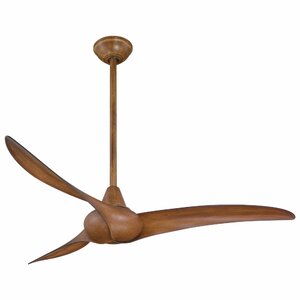 52" Wave 3 - Blade Propeller Ceiling Fan with Remote Control