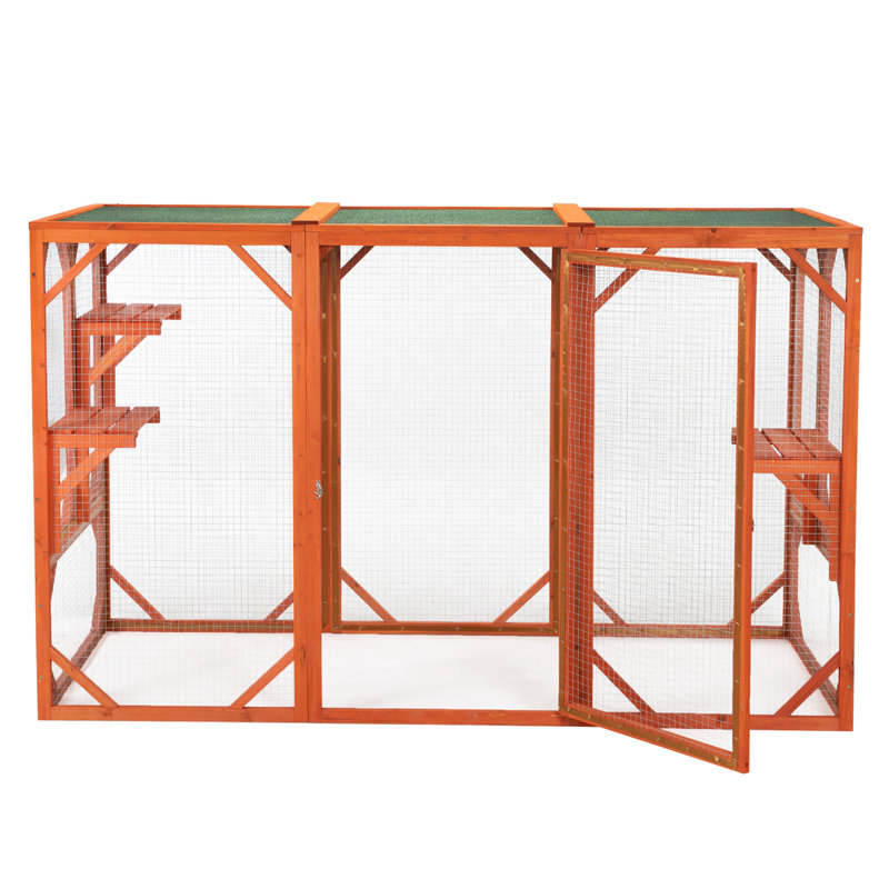 Cage pour chat PawHut