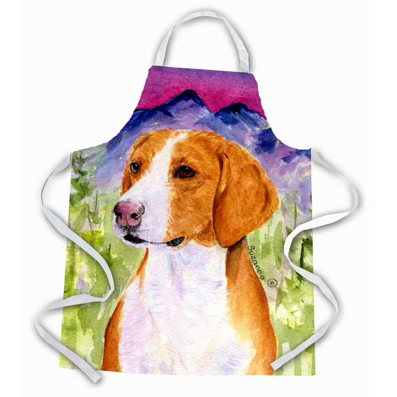 No Pattern Bib Apron