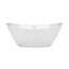 Baignoire de trempage autoportante en acrylique 66 po. X 32 po. Dorrit-108352154