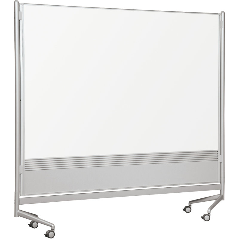 DOC MooreCo Cork Freestanding Metal Bulletin Board