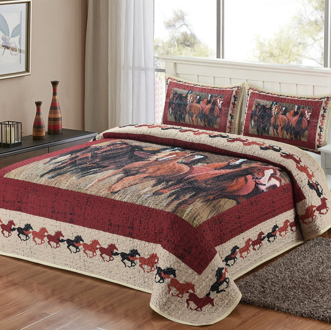 Dreamy Horse CW0110046CL Quilt main image 0