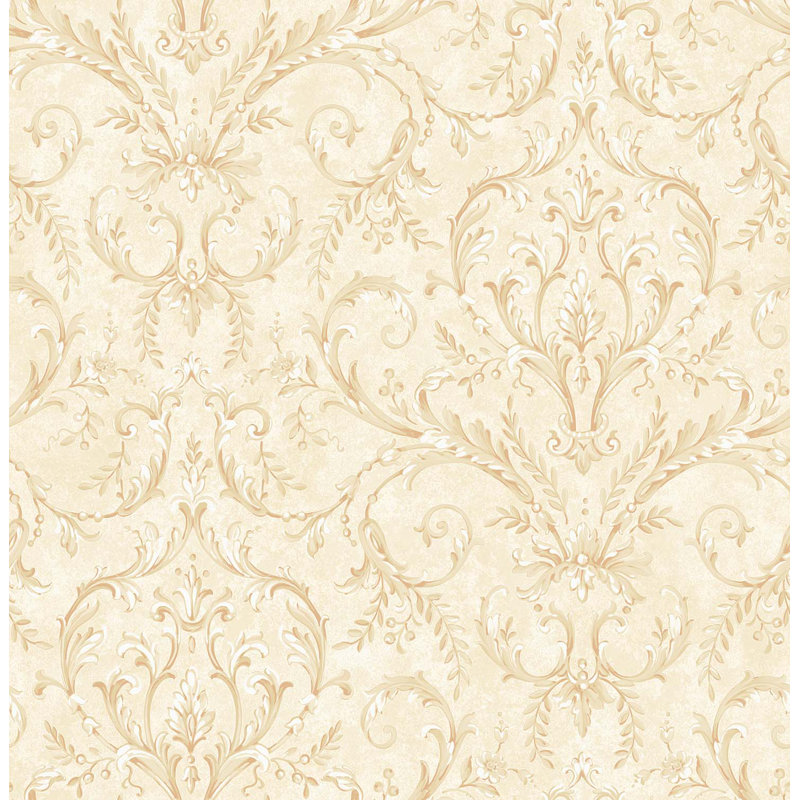 Melandra 10m x 53cm Wallpaper Roll, Cream