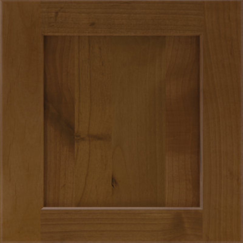 Dwelling Claredon Door Sample, Rustic Alder, Carob w/Onyx Glaze