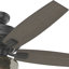 Ventilateur de plafond standard à 5 pales de 52 po Bennett avec lumières et télécommande-26030364