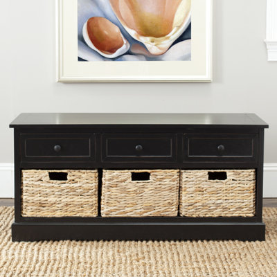Clevedon Wood Storage Bench