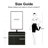 Metal Flat Wall Mirror