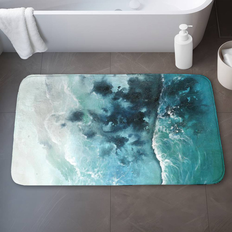 Faariha Microfiber Non-Slip Bath Mat