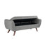 Banc de rangement rembourré Amsi-759689725