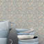 Miniatures 3 Collection Full Mini Floral Trail Wallpaper Roll-2048129348
