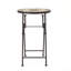 Table de bout en argent