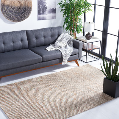 Mabel Handmade Tufted Area Rug in Natural/Beige