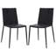 Chaise d'appoint rembourrée en cuir Brett-301507472-301507485