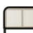 Blomquist Solid Wood Platform Bed with Rattan Inset Headboard-91924902-91949588