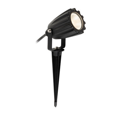Black Integrated LED Metal Spotlight