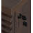 Mobile Pedestal, Brown