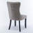 Tufted Solid Wood Velvet Upholstered Dining Chair-883621097