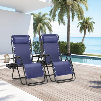 Chaise pliante inclinable Stanura Beach
