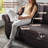71.5'' Wide Fabric Couch Rolled Arm Sofa-70778743