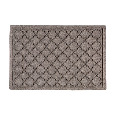 Assar Non-Slip Geometric Outdoor Doormat