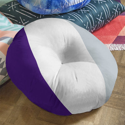 Striped Reversible Throw Pillow