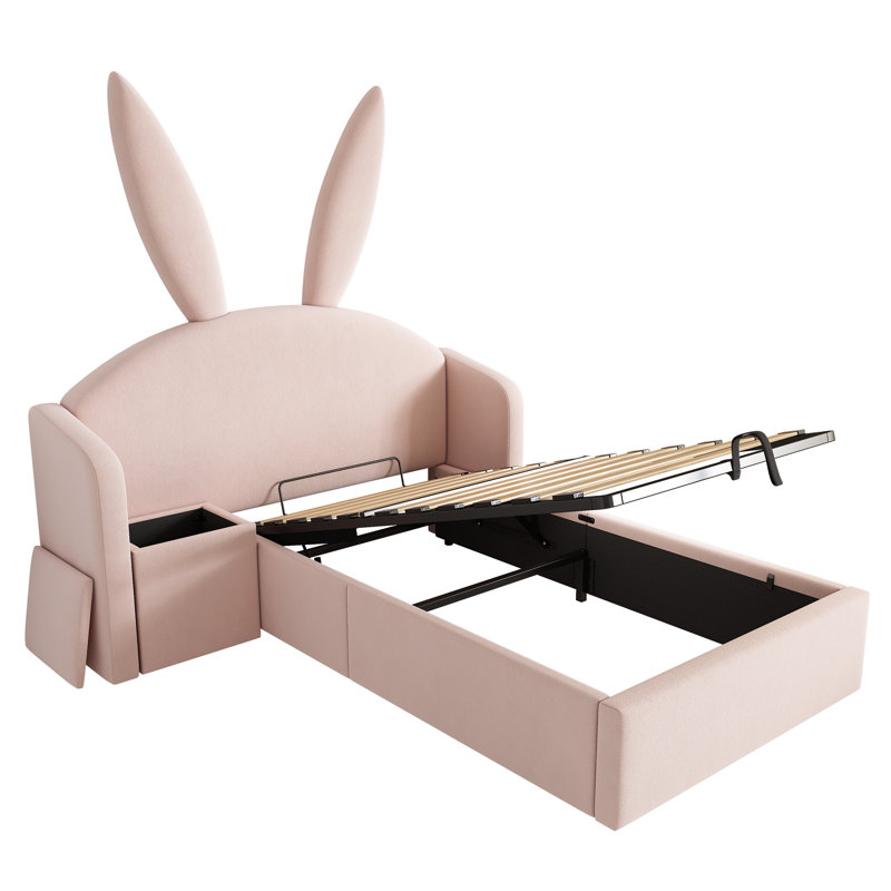 Upholstered Ottoman Bed, ROSE