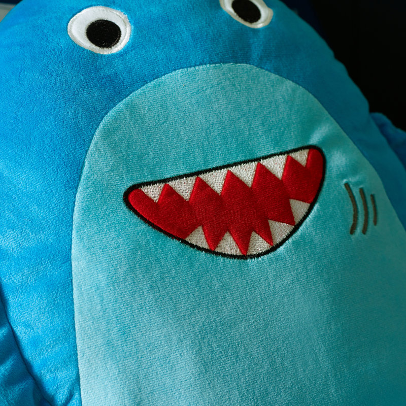 Sheldon the Shark 3D Shaped Cushion