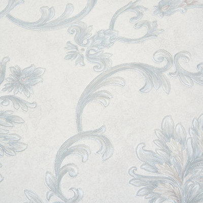 Non-Pasted Non-Woven 3D Embossed Wallpaper Roll