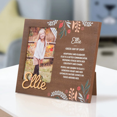 Hazella Tan Single Picture Frame