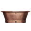 Thales 5' Copper Freestanding Bathtub with Overflow