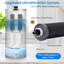 Système de filtration d'eau par gravité de 2,25 gallons, système de filtration d'eau de comptoir en acier inoxydable avec 2 filtres et support pour la maison, le camping, les véhicules récréatifs et la pêche