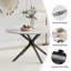 Metal Base Dining Table-1496377667