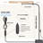Measia 64'' LED Task Floor Lamp with USB