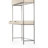 Loki Modular Solid Wood Iron Writing Desk-88300364