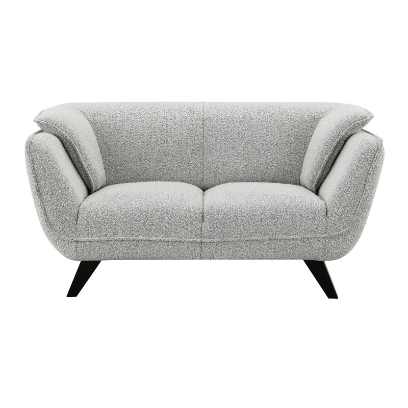 Causeuse Nayeli, Boucle gris clair