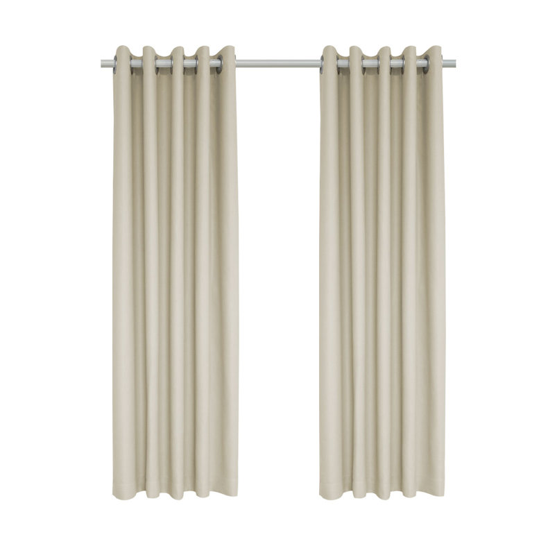 Waterproof High Precision Outdoor Curtains (Set Of 2) - Weather Resistant Blackout Grommet Drapes For Patio, Pergola, Gazebo & Porch